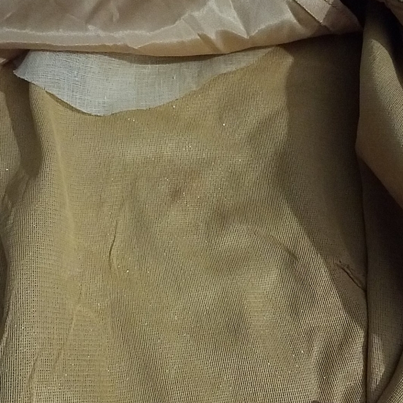 Vintage 60s Gold Lurex Skirt with As Is Blouse - Picture 15 of 16